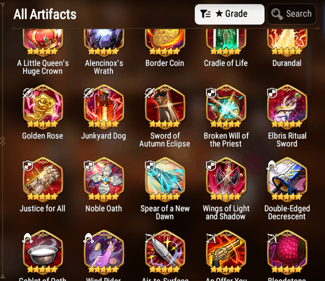 [GLOBAL] [INSTANT] Epic 7 Seven 5ML Navy Captain Landy Abyssal Yufine + ML pulls + Name Starter Account-Mobile Games Starter