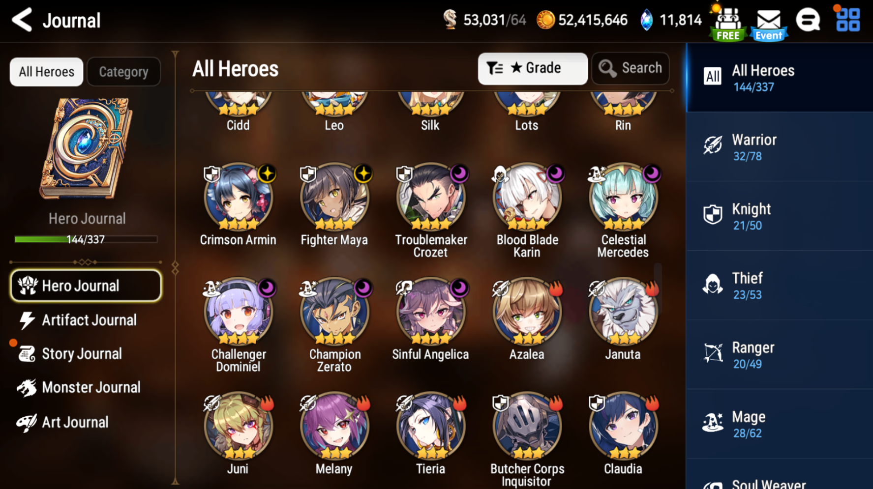 [GLOBAL] [INSTANT] Epic 7 Seven 5ML Navy Captain Landy Specter Tenebria Architect Laika Baal Solitaria + 58ML pulls 11k skystones 2550 mystics+ Name Starter Account-Mobile Games Starter