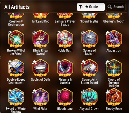[GLOBAL] [INSTANT] Epic 7 Seven 5ML Navy Captain Landy Specter Tenebria Lionheart Cermia Luluca Maid Chloe Angel Angelica + 58ML pulls 11k skystones 2550 mystics+ Name Starter Account-Mobile Games Starter