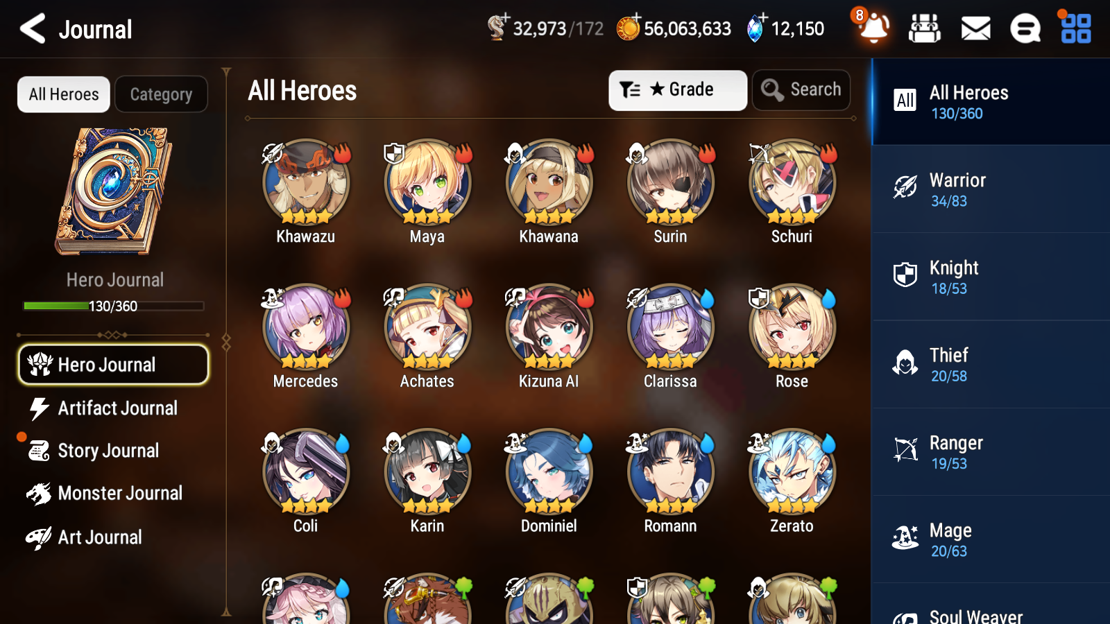 [GLOBAL] [INSTANT] Epic 7 Seven 5ML New Moon Luna Remnant Vivian Charlotte Commander Pavel+11k Gems +54 ML pulls + 20 Speed Starter Account-Mobile Games Starter