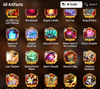 [GLOBAL] [INSTANT] Epic 7 Seven 4ML Rinak + Judge Kise Martial Artist Ken Specter Tenebria Top Model Luluca + 63ML pulls 11k skystones 1300 mystics+ Name Starter Account-Mobile Games Starter