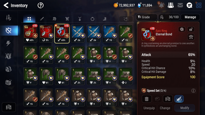 [GLOBAL] [INSTANT] Epic 7 Seven 5ML Rinak + Corvus Judge Kise Martial Artist Ken Specter Tenebria Top Model Luluca + 91ML pulls 11k skystones 1300 mystics+2x 20 Speed + Luna Skin + Name Starter Account-Mobile Games Starter