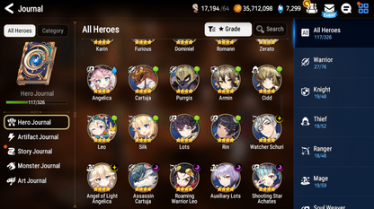 [GLOBAL] [INSTANT] Epic 7 Seven 5ML Sea Phantom Politis Fallen Cecilia Maid Chloe ++ ML pulls + Name Starter Account-Mobile Games Starter