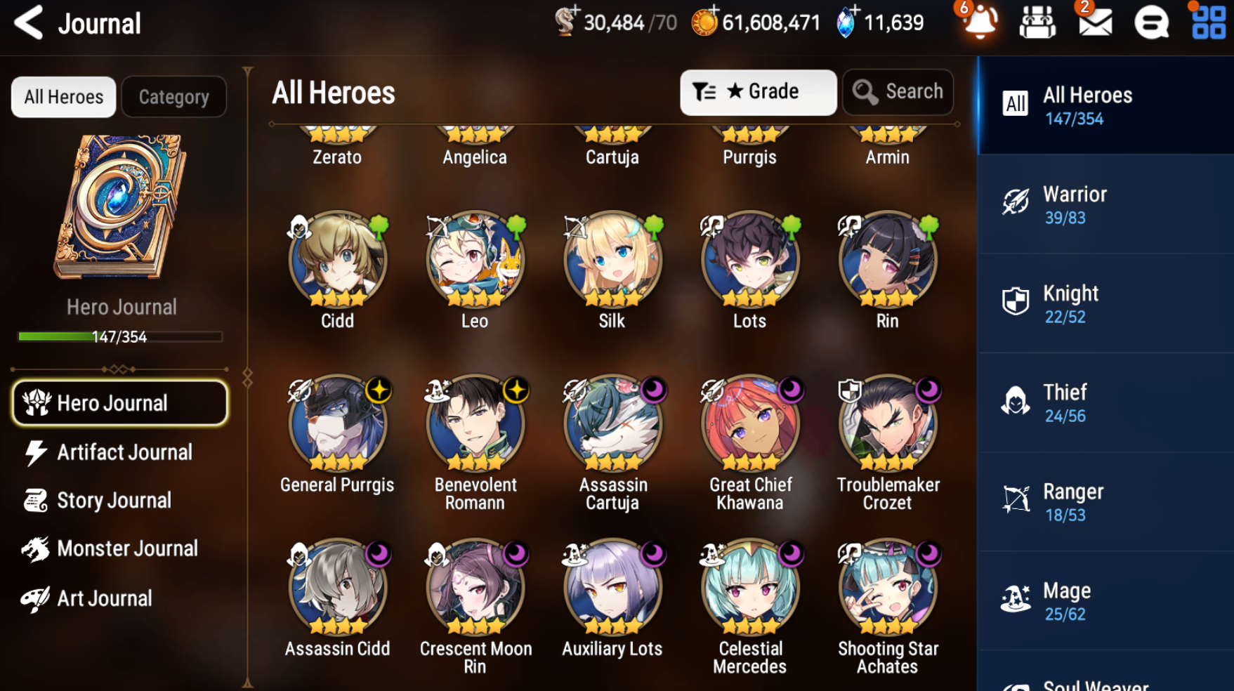 [GLOBAL] [INSTANT] Epic 7 Seven 5ML Sea Phantom Politis Requiem Roana Krau Sage Baal Laika + 63ML pulls 11k skystones 1300 mystics+ Name Starter Account-Mobile Games Starter
