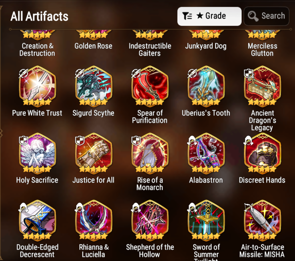 [GLOBAL] [INSTANT] Epic 7 Seven 5ML Sea Phantom Politis Requiem Roana Krau Sage Baal Laika + 63ML pulls 11k skystones 1300 mystics+ Name Starter Account-Mobile Games Starter