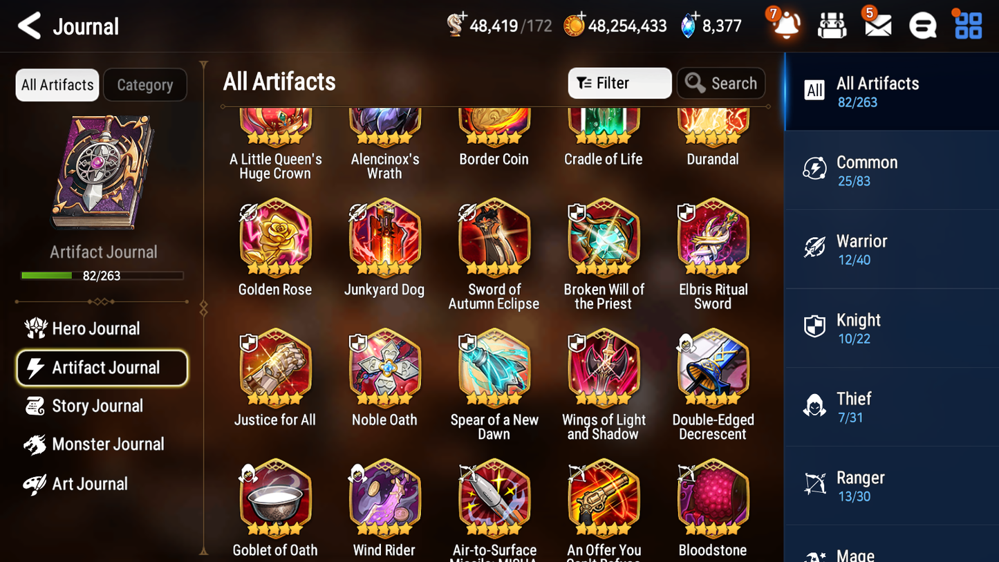 [GLOBAL] [INSTANT] Epic 7 Seven 6ML 1LIM Navy Captain Landy Abyssal Yufine Hecate + 53ML pulls +20 Speed+ Name Starter Account-Mobile Games Starter