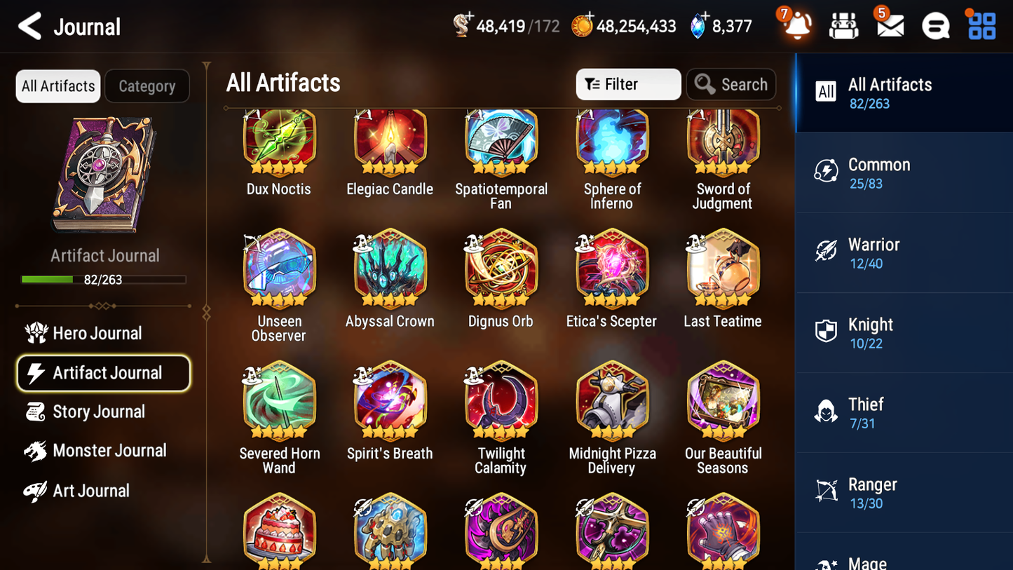 [GLOBAL] [INSTANT] Epic 7 Seven 6ML 1LIM Navy Captain Landy Abyssal Yufine Hecate + 53ML pulls +20 Speed+ Name Starter Account-Mobile Games Starter