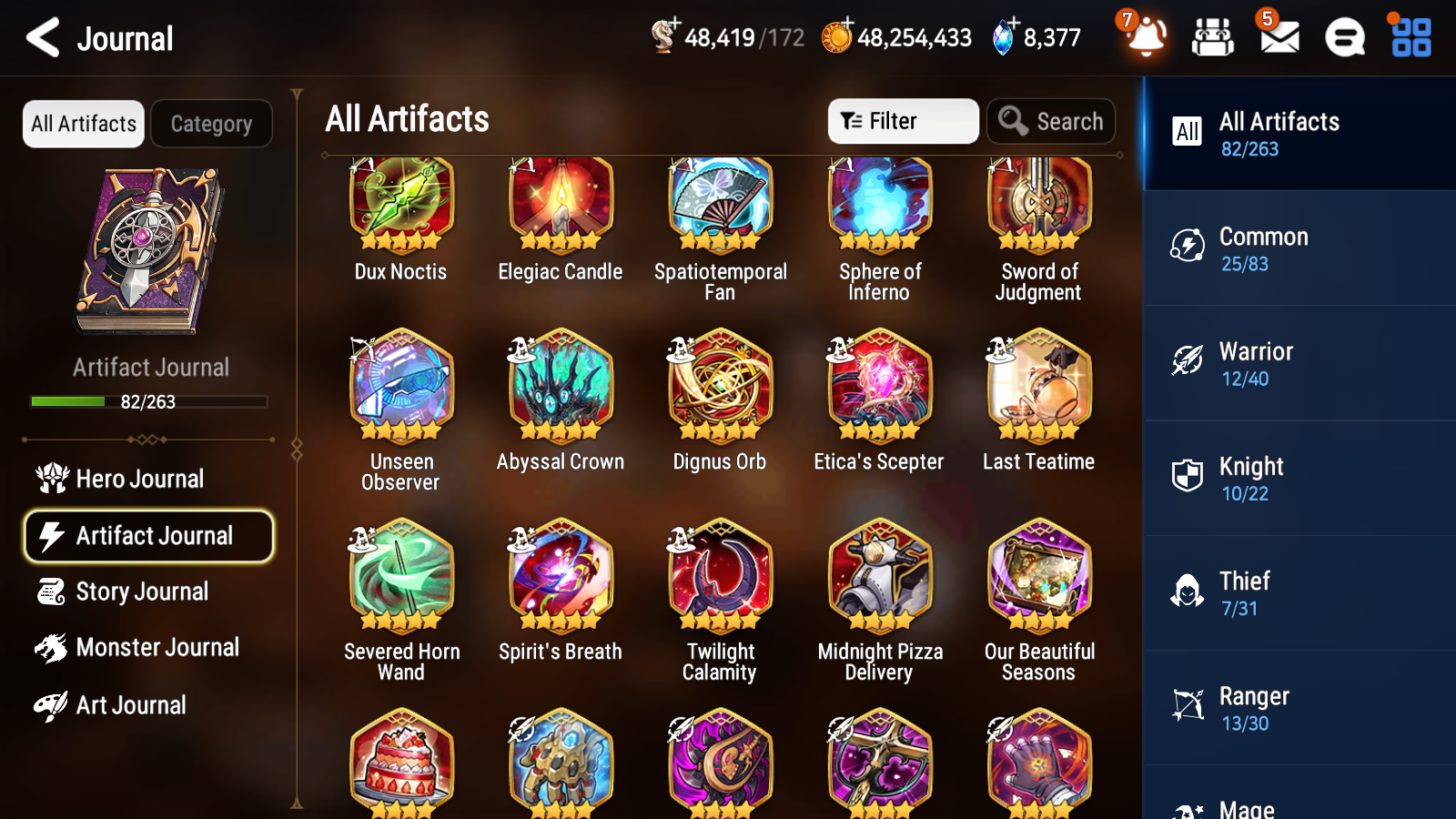 [GLOBAL] [INSTANT] Epic 7 Seven 6ML 1LIM Navy Captain Landy Abyssal Yufine Hecate + 53ML pulls +20 Speed+ Name Starter Account-Mobile Games Starter