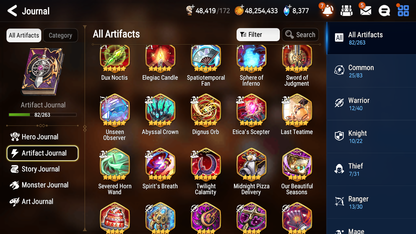 [GLOBAL] [INSTANT] Epic 7 Seven 6ML 1LIM Navy Captain Landy Abyssal Yufine Hecate + 53ML pulls +20 Speed+ Name Starter Account-Mobile Games Starter