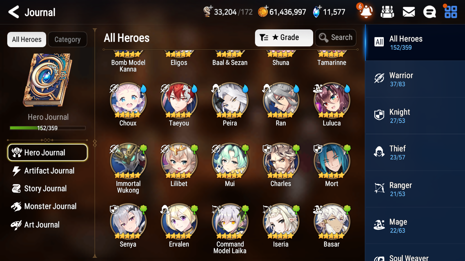 [GLOBAL] [INSTANT] Epic 7 Seven 6ML Abyssal Yufine Faithless Lidica Commander Pavel Tywin Charlotte Angel Angelica + 77ML pulls 11k skystones 1300 mystics+20 Speed + Name Starter Account-Mobile Games Starter