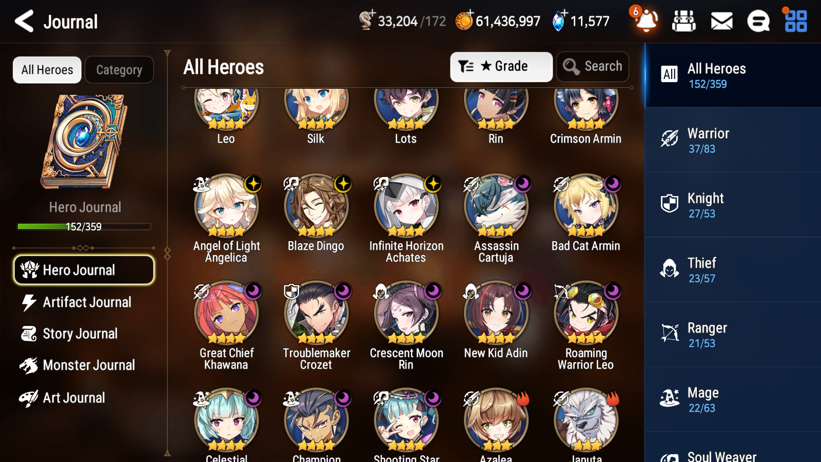 [GLOBAL] [INSTANT] Epic 7 Seven 6ML Abyssal Yufine Faithless Lidica Commander Pavel Tywin Charlotte Angel Angelica + 77ML pulls 11k skystones 1300 mystics+20 Speed + Name Starter Account-Mobile Games Starter