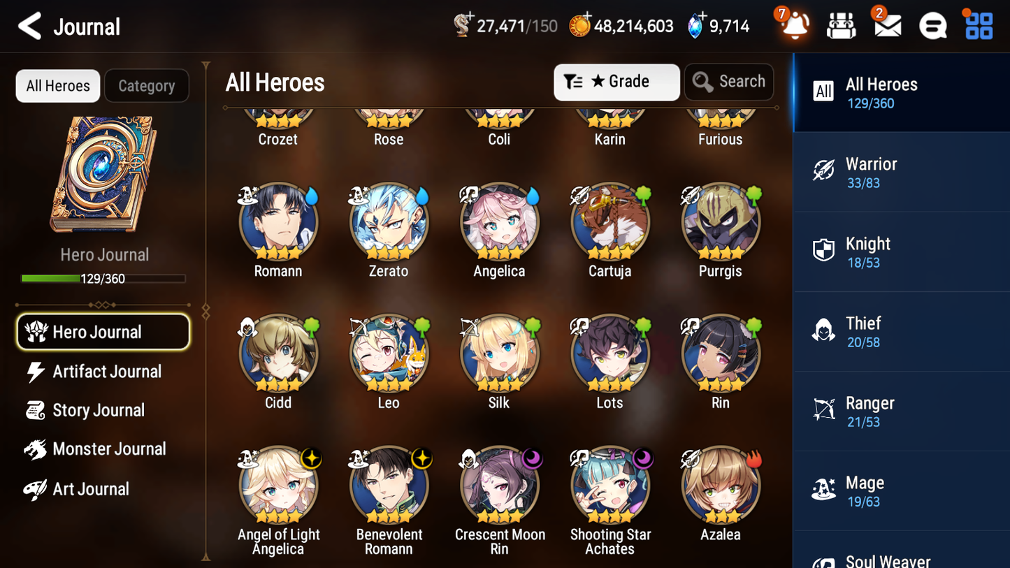 [GLOBAL] [INSTANT] Epic 7 Seven 6ML Conqueror Lilias Dragon King Sharun Lionheart Cermia Last Rider Krau Dark Corvus Operator Sigret + 46ML pulls + 20 Speed Starter Account-Mobile Games Starter