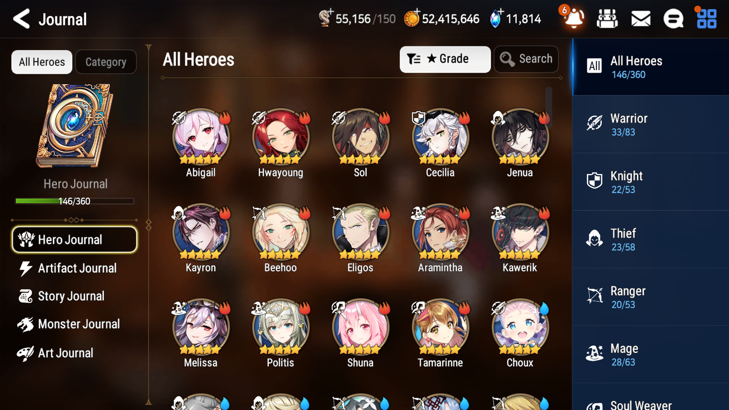 [GLOBAL] [INSTANT] Epic 7 Seven 6ML Navy Captain Landy Specter Tenebria Architect Laika Baal Solitaria + 73ML pulls 11k skystones 2550 mystics+ 20 Speed +Name Starter Account-Mobile Games Starter