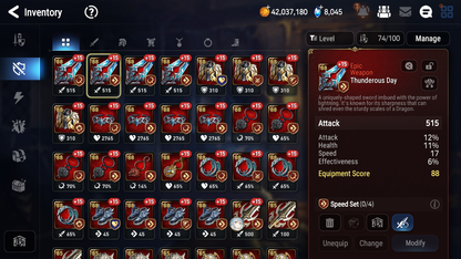 [GLOBAL] [INSTANT] Epic 7 Seven 6ML New Moon Luna Navy Captain Landy Bellona Arbiter Vildred Ravi Lidica Rimuru + 42ML pulls +20 Speed + 4 Sets Gear + Name Starter Account-Mobile Games Starter
