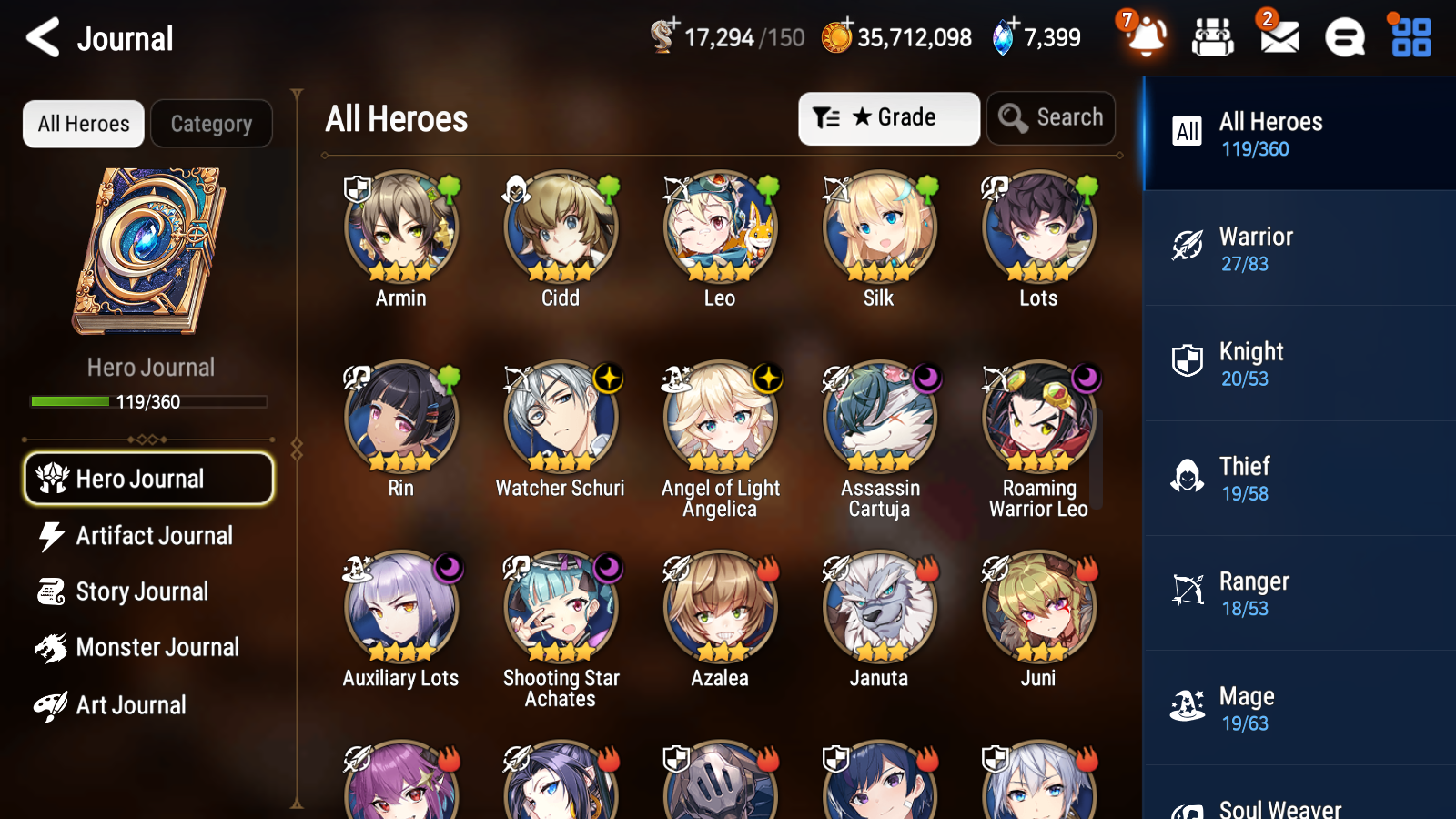 [GLOBAL] [INSTANT] Epic 7 Seven 6ML Sea Phantom Politis Fallen Cecilia Maid Chloe Basar + ML pulls + 20 Speed + Name Starter Account-Mobile Games Starter
