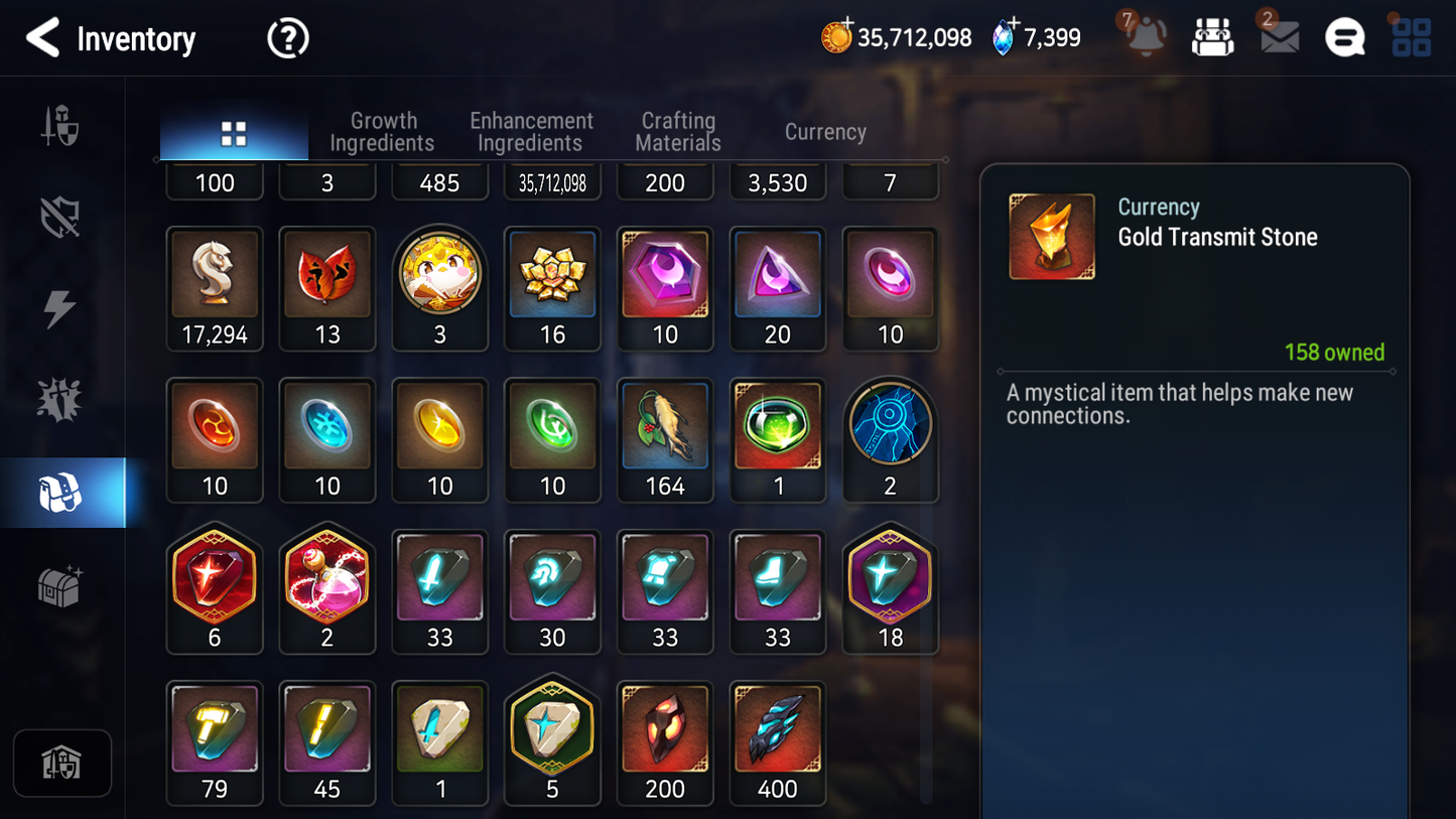 [GLOBAL] [INSTANT] Epic 7 Seven 6ML Sea Phantom Politis Fallen Cecilia Maid Chloe Basar + ML pulls + 20 Speed + Name Starter Account-Mobile Games Starter