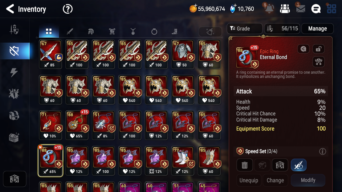 [GLOBAL] [INSTANT] Epic 7 Seven 6ML Straze Zio + 58ML pulls + 2x 20 Speed + Luna Skin Starter Account-Mobile Games Starter