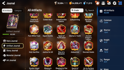 [GLOBAL] [INSTANT] Epic 7 Seven 7ML Salome Sea Phantom Politis Requiem Roana Krau Sage Baal Laika + 77ML pulls 11k skystones mystics+ 20 Speed + 4 Sets Gear +Name Starter Account-Mobile Games Starter