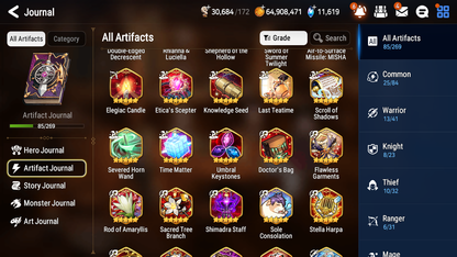 [GLOBAL] [INSTANT] Epic 7 Seven 7ML Salome Sea Phantom Politis Requiem Roana Krau Sage Baal Laika + 77ML pulls 11k skystones mystics+ 20 Speed + 4 Sets Gear +Name Starter Account-Mobile Games Starter