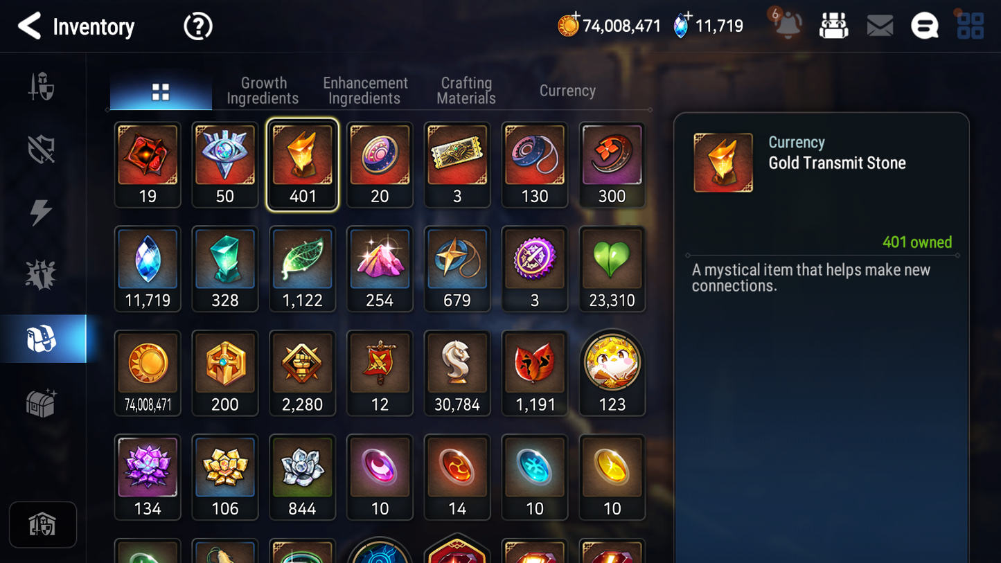 [GLOBAL] [INSTANT] Epic 7 Seven 7ML Salome Sea Phantom Politis Requiem Roana Krau Sage Baal Laika + 91ML pulls 11k skystones mystics+ 2x 20 Speed + 4 Sets Gear + Luna Skin+Name Starter Account-Mobile Games Starter