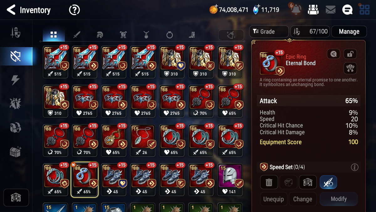 [GLOBAL] [INSTANT] Epic 7 Seven 7ML Salome Sea Phantom Politis Requiem Roana Krau Sage Baal Laika + 91ML pulls 11k skystones mystics+ 2x 20 Speed + 4 Sets Gear + Luna Skin+Name Starter Account-Mobile Games Starter