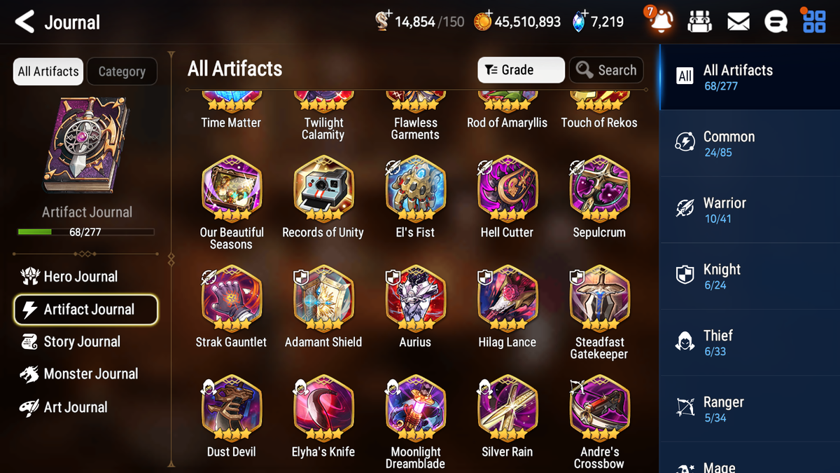 [GLOBAL] [INSTANT] Epic 7 Seven 7ML Zio Fallen Cecilia Solitaria Ruele Ken Operator Sigret Judge Kise+ 50ML pulls + 2x 20 Speed + Luna Skin + Name Starter Account-Mobile Games Starter