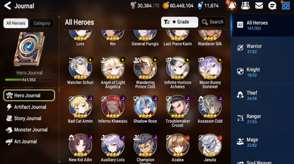 [GLOBAL] [INSTANT] Epic 7 Seven Abyssal Yufine Angel Angelica + 63ML pulls 11k skystones 1300 mystics+ Name Starter Account-Mobile Games Starter