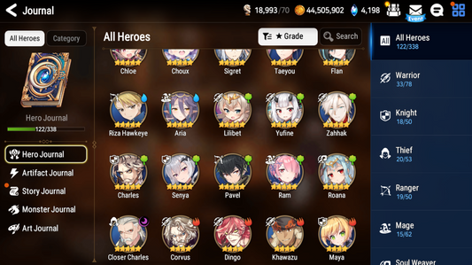 [GLOBAL] [INSTANT] Epic 7 Seven Afternoon Soak Flan Closer Charles + ML pulls + Name Starter Account-Mobile Games Starter