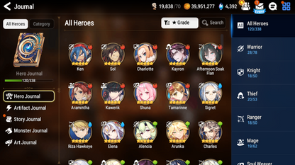 [GLOBAL] [INSTANT] Epic 7 Seven Afternoon Soak Flan Commander Pavel + ML pulls + Name Starter Account-Mobile Games Starter