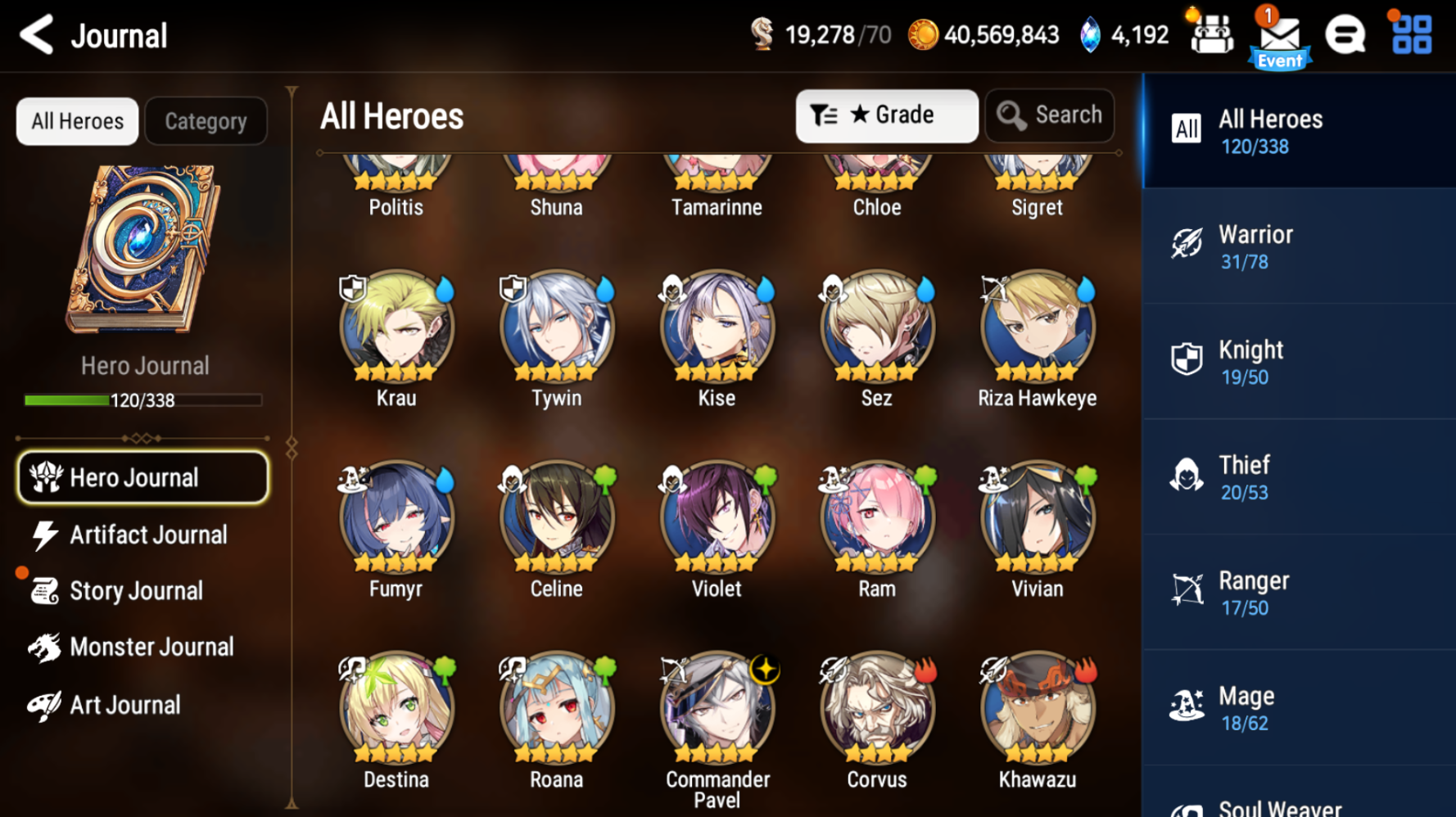 [GLOBAL] [INSTANT] Epic 7 Seven Afternoon Soak Flan Commander Pavel +ML pulls +Name Starter Account-Mobile Games Starter