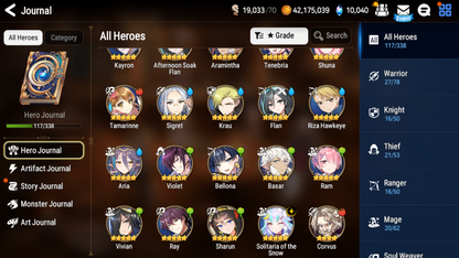 [GLOBAL] [INSTANT] Epic 7 Seven Afternoon Soak Flan Solitaria of the Snow Jack + ML pulls + Name Starter Account-Mobile Games Starter