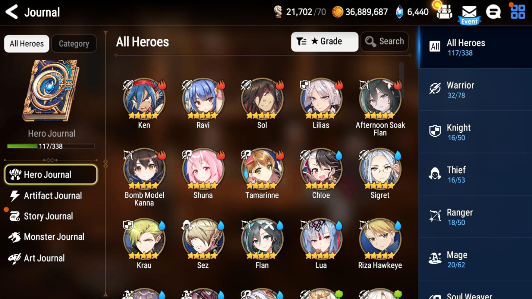 [GLOBAL] [INSTANT] Epic 7 Seven Afternoon Soak Flan Top Model Luluca +ML pulls +Name Starter Account-Mobile Games Starter