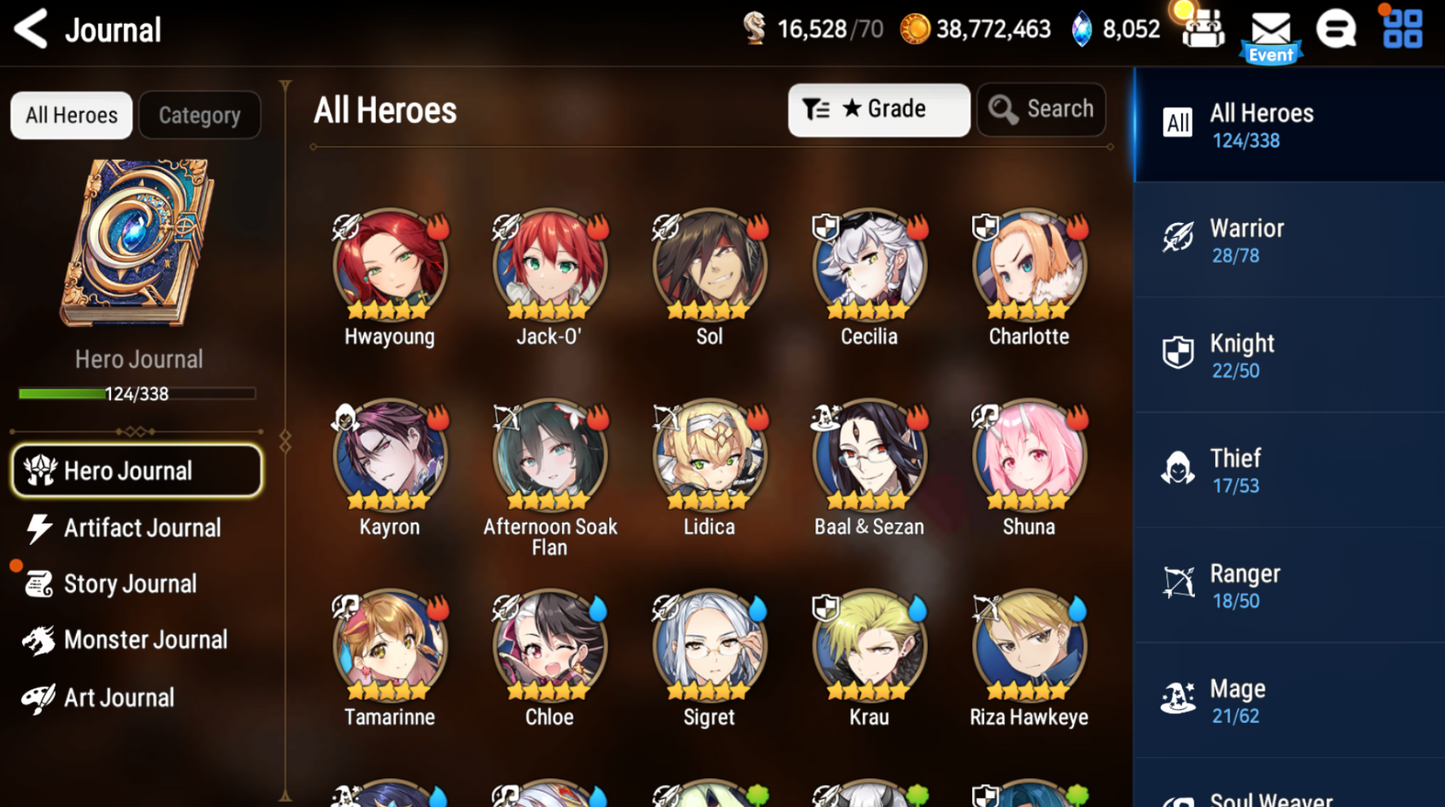 [GLOBAL] [INSTANT] Epic 7 Seven Afternoon Soak Flan Top Model Luluca + ML pulls + Name Starter Account-Mobile Games Starter