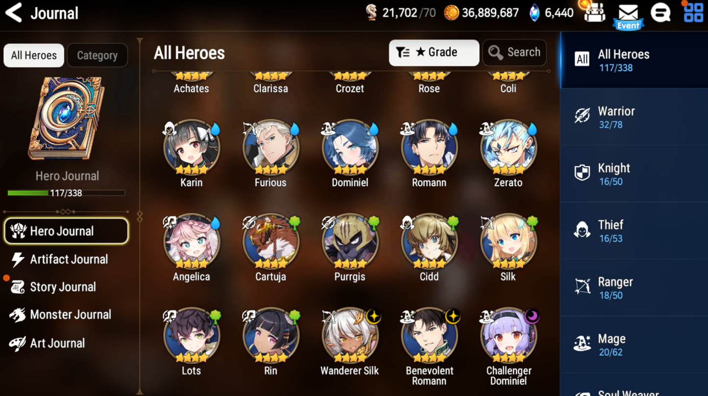 [GLOBAL] [INSTANT] Epic 7 Seven Afternoon Soak Flan Top Model Luluca +ML pulls +Name Starter Account-Mobile Games Starter