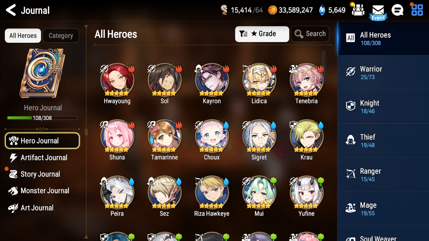 [GLOBAL] [INSTANT] Epic 7 Seven Ambitious Tywin + ML pulls + Name Starter Account-Mobile Games Starter