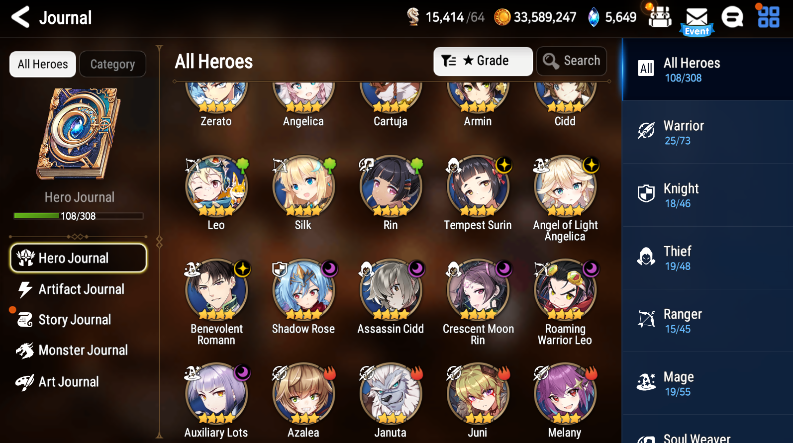 [GLOBAL] [INSTANT] Epic 7 Seven Ambitious Tywin + ML pulls + Name Starter Account-Mobile Games Starter