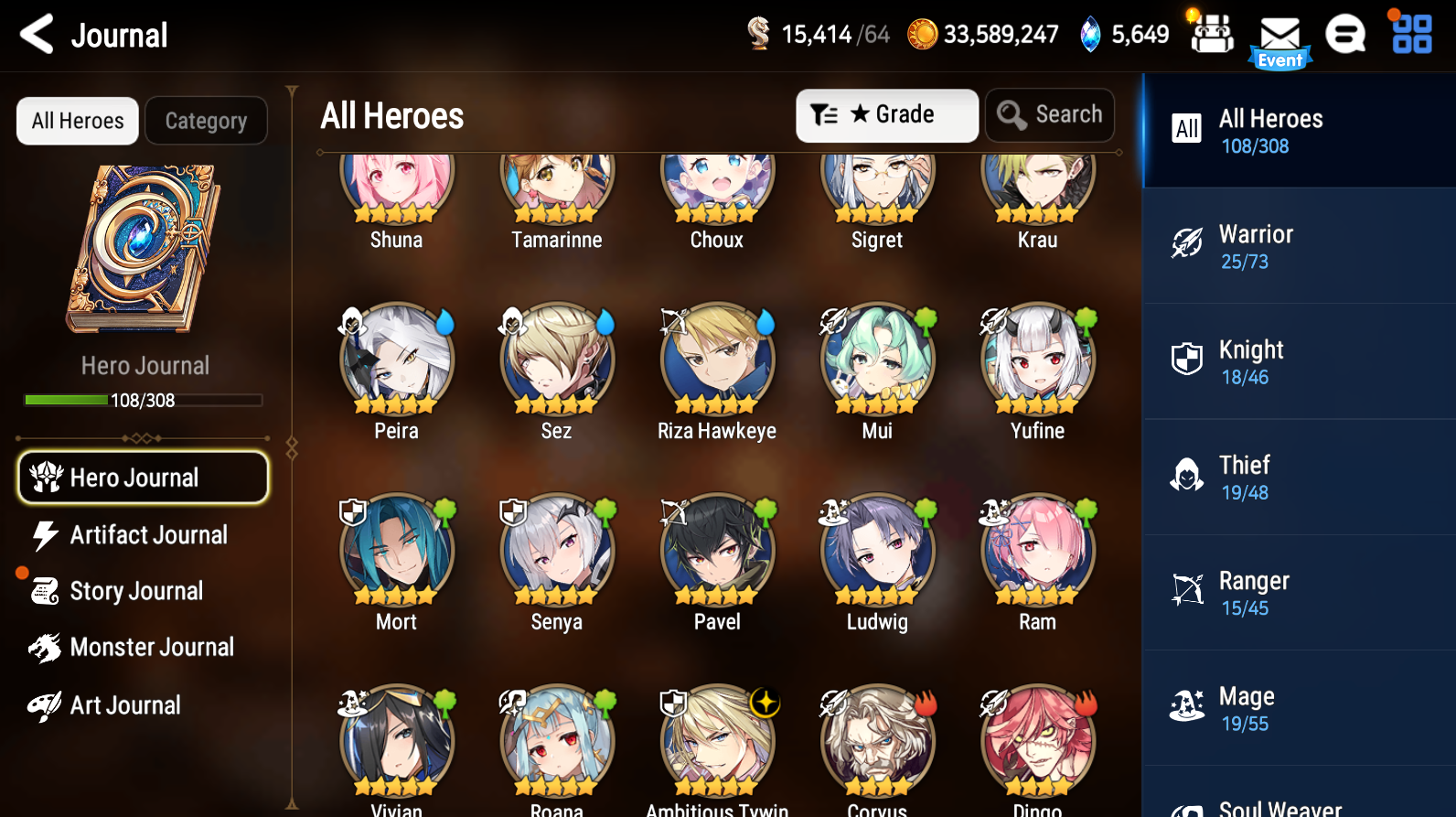 [GLOBAL] [INSTANT] Epic 7 Seven Ambitious Tywin + ML pulls + Name Starter Account-Mobile Games Starter