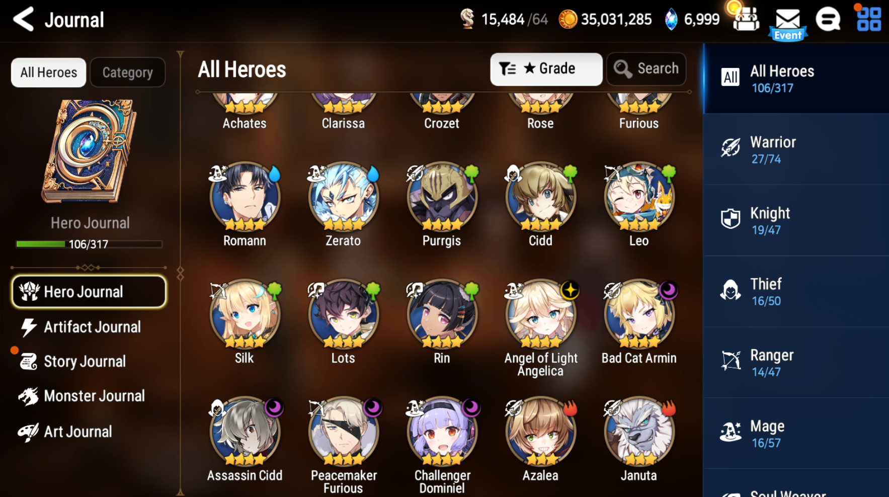 [GLOBAL] [INSTANT] Epic 7 Seven Belian Amid Tamarinne + ML pulls Starter Account-Mobile Games Starter