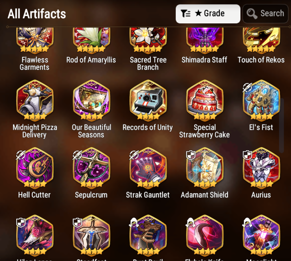 [GLOBAL] [INSTANT] Epic 7 Seven Blooming Lidica + Artifact + Fallen Cecilia Angel Angelica +ML pulls +Name Starter Account-Mobile Games Starter