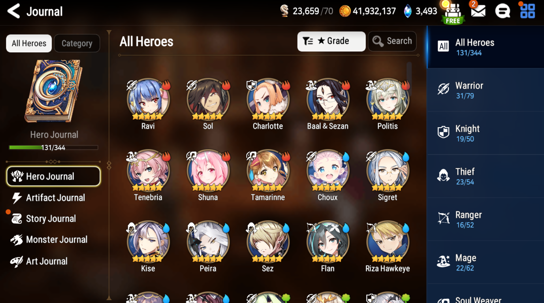 [GLOBAL] [INSTANT] Epic 7 Seven Blooming Lidica + Artifact + Maid Chloe +ML pulls +Name Starter Account-Mobile Games Starter