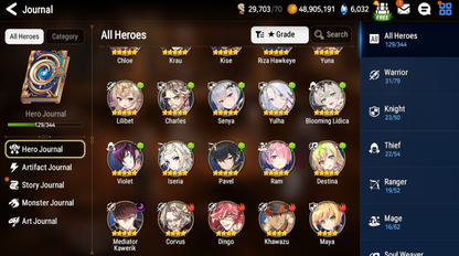 [GLOBAL] [INSTANT] Epic 7 Seven Blooming Lidica + Artifact + Mediator Kawerik Angel Angelica +ML pulls Starter Account-Mobile Games Starter