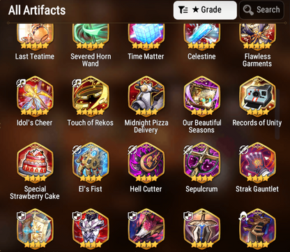 [GLOBAL] [INSTANT] Epic 7 Seven Boss Arunka Faithless Lidica Shalltear Rem Angel of Light Angelica + ML pulls Starter Account-Mobile Games Starter