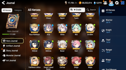 [GLOBAL] [INSTANT] Epic 7 Seven Faithless Lidica DJ Desert Jewel Basar + ML pulls Starter Account-Mobile Games Starter