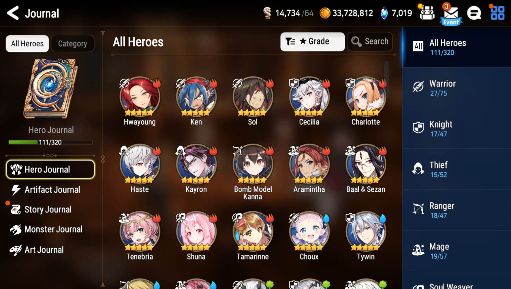 [GLOBAL] [INSTANT] Epic 7 Seven Faithless Lidica Fairytale Tenebria + ML pulls Starter Account-Mobile Games Starter