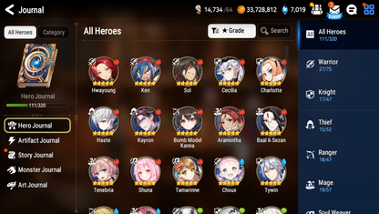 [GLOBAL] [INSTANT] Epic 7 Seven Faithless Lidica Fairytale Tenebria + ML pulls Starter Account-Mobile Games Starter