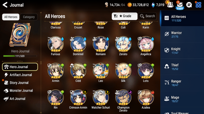 [GLOBAL] [INSTANT] Epic 7 Seven Faithless Lidica Fairytale Tenebria + ML pulls Starter Account-Mobile Games Starter