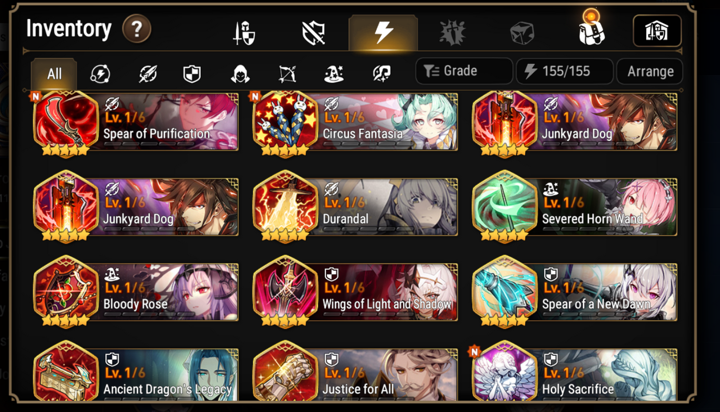 [GLOBAL] [INSTANT] Epic 7 Seven Faithless Lidica Fairytale Tenebria + ML pulls Starter Account-Mobile Games Starter