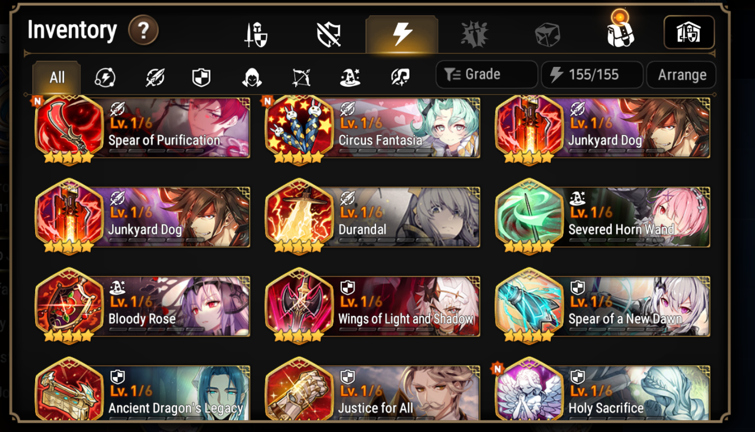 [GLOBAL] [INSTANT] Epic 7 Seven Faithless Lidica Fairytale Tenebria + ML pulls Starter Account-Mobile Games Starter