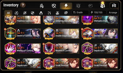[GLOBAL] [INSTANT] Epic 7 Seven Faithless Lidica Fairytale Tenebria + ML pulls Starter Account-Mobile Games Starter