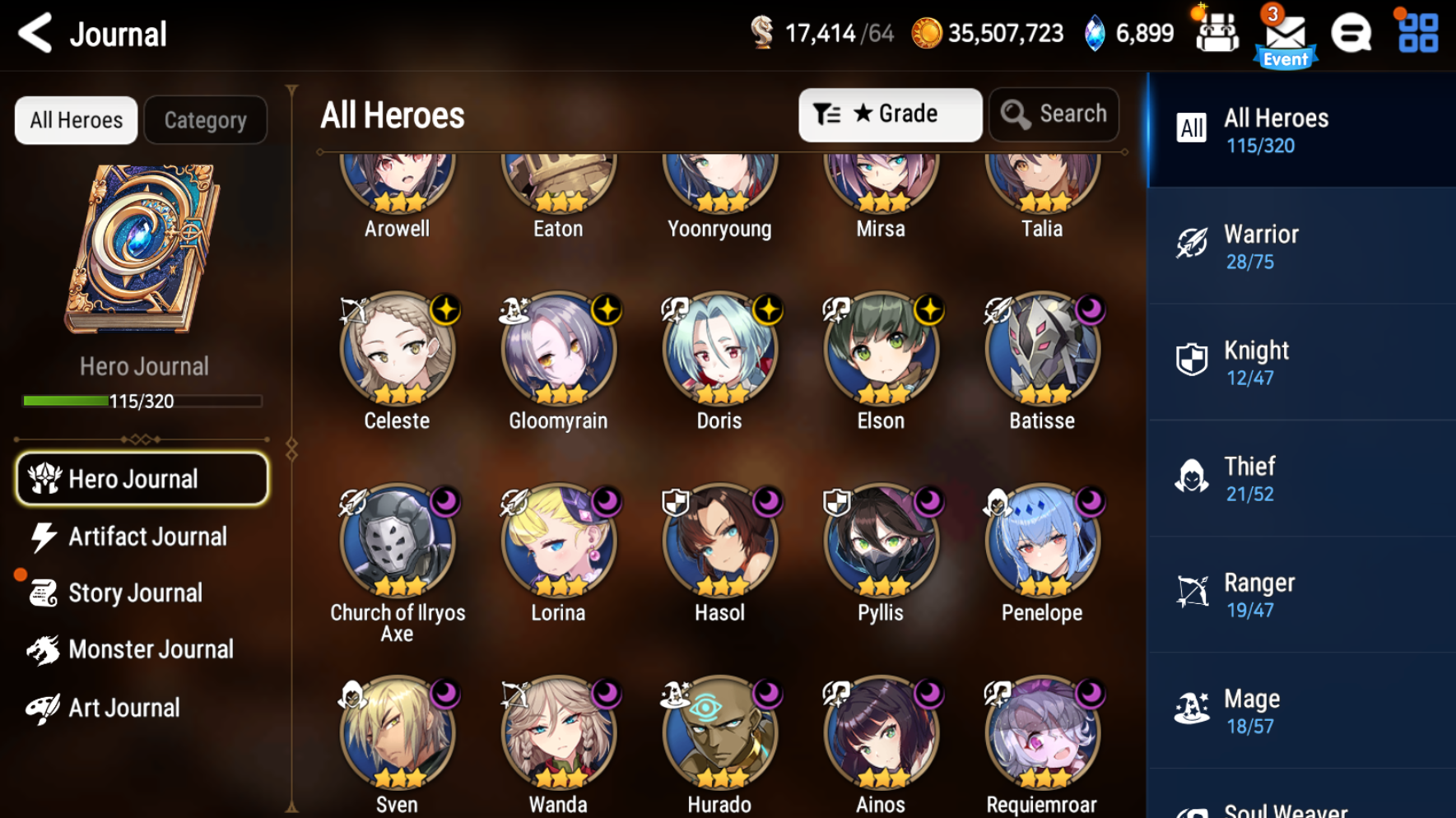 [GLOBAL] [INSTANT] Epic 7 Seven Faithless Lidica Rem Angel of Light Angelica + ML pulls Starter Account-Mobile Games Starter